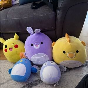 Squishmallows incl pokemon